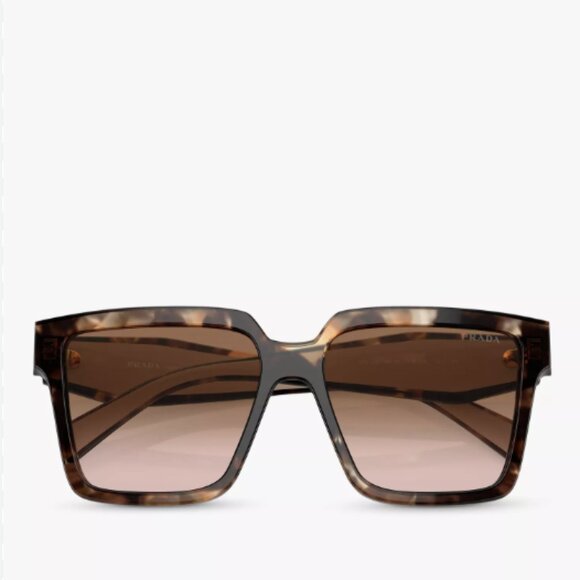 NEW PRADA PR24ZS 07R0A6  PR 24ZS HAVANA SUNGLASSES PRADA PR24ZSF 07R0A6 - Picture 2 of 6